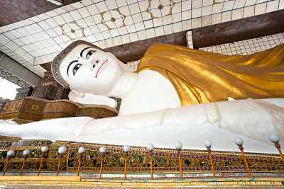 Shwethalyaung宝塔,勃固。缅甸(缅甸)