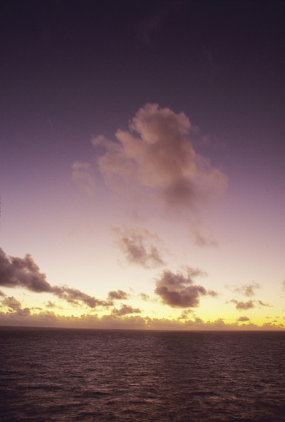 塞班大海和天空