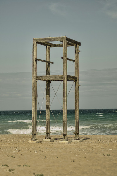 海滩上的建筑
