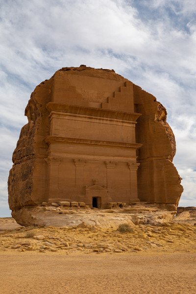 沙特阿拉伯Al Ula附近的Mada'in Saleh (Al- hijr & Hegra)考古遗址