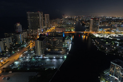 哈兰代尔海滩之夜