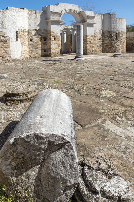 The Ruins of Round (Golden) Church of St. John, Pr