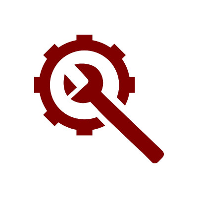 spanner, repair, hammer, set, symbol, wrench, indu
