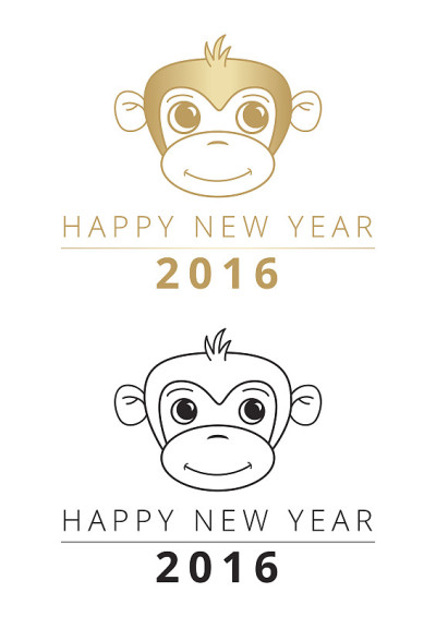 2016中国猴年