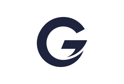 创意G字母标志设计