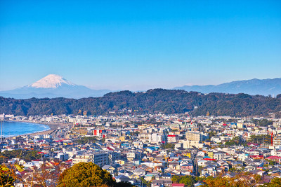 镰仓市和富士山