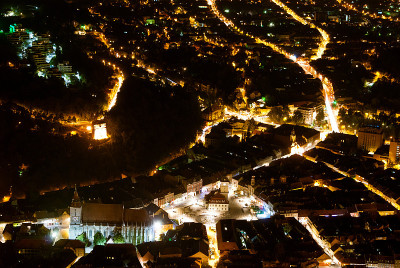 Brasov-night视图