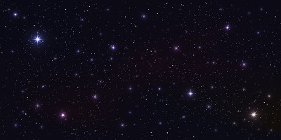 美丽的背景星系插图与星尘和明亮闪亮的星星照亮了空间。
