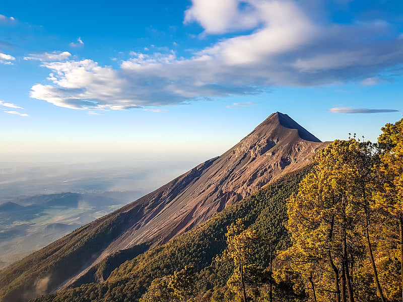 危地马拉阿卡特南戈火山