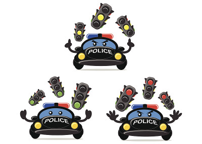 警车