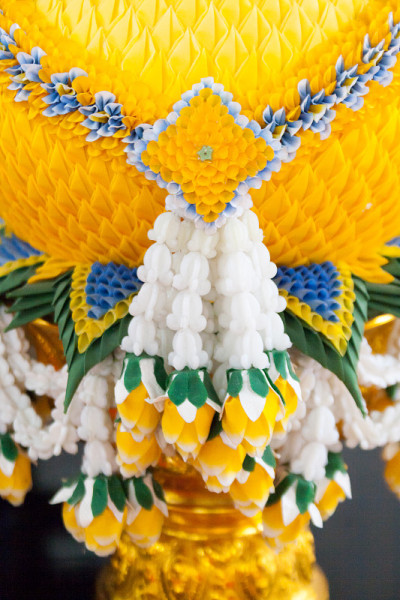 泰国塑料花花环马来