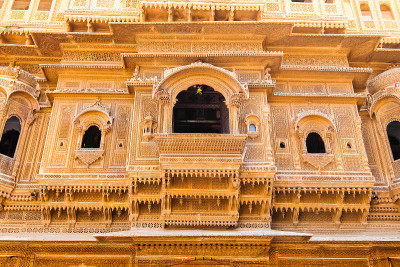 Jaisalmer堡的建筑
