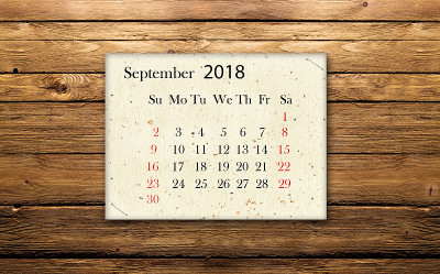 2018年9月