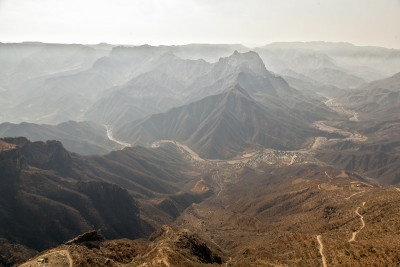 铜峡谷视图