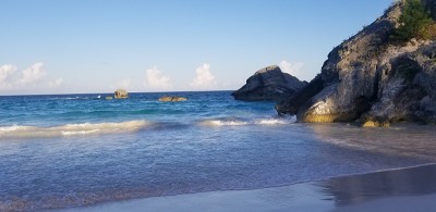 马蹄湾-百慕大的海滩