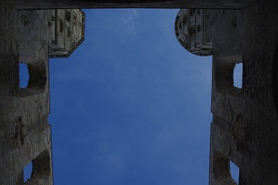 法国诺曼底的古代建筑