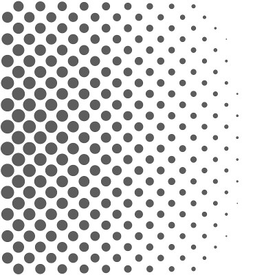 黑白点背景在半色调设计。矢量插图。
