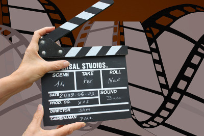 拍摄电影电影工业放映电影