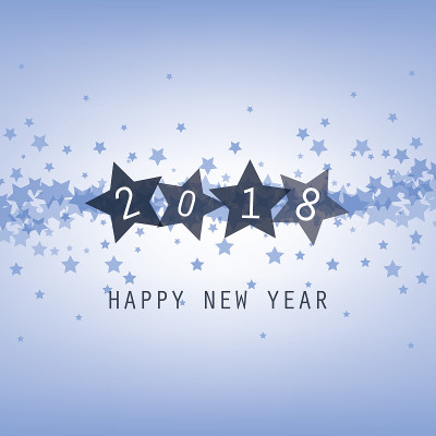 新年贺卡背景- 2018
