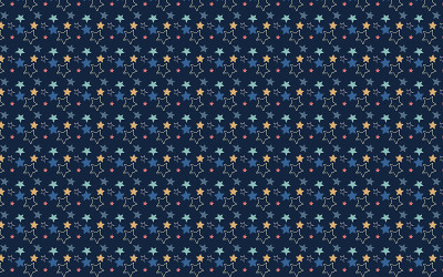 矢量星形无缝图案设计