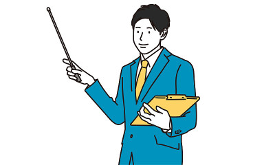 一个商人用一个指针解释