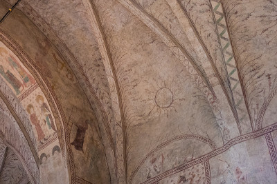 老乌普萨拉教堂的壁画、壁画和基督教艺术(Gamla Uppsala Kyrka)