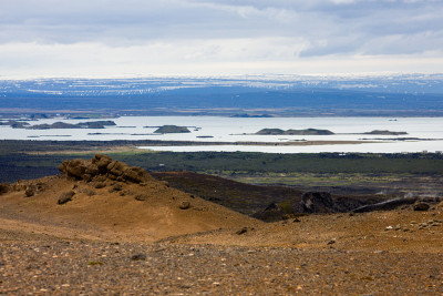 湖Myvatn、冰岛