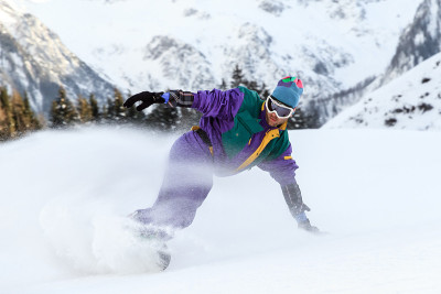 雪喷滑雪板