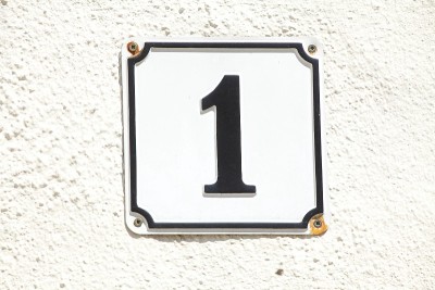 Hausnummernschild