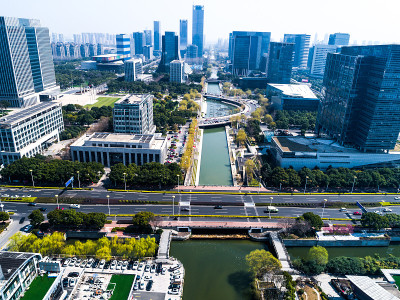 空中城市风景