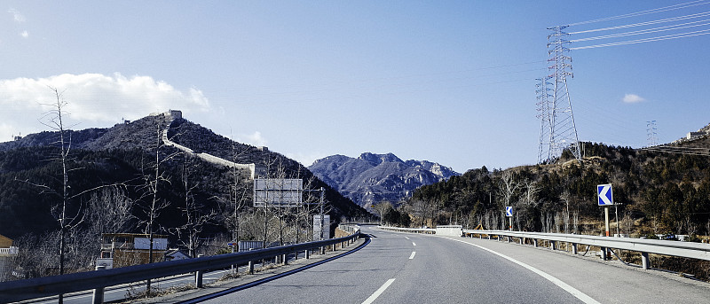 早春北京郊区