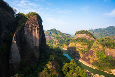 中国福建省武夷山的风景