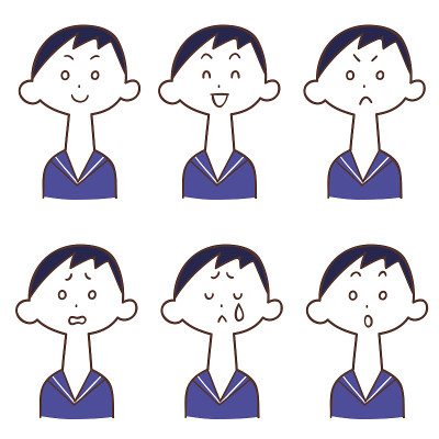 女性的表情捷径有六种