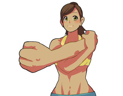 瑜伽伸展黑人妇女