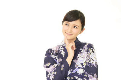 微笑的日本女人