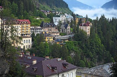 早上的Bad Gastein风景