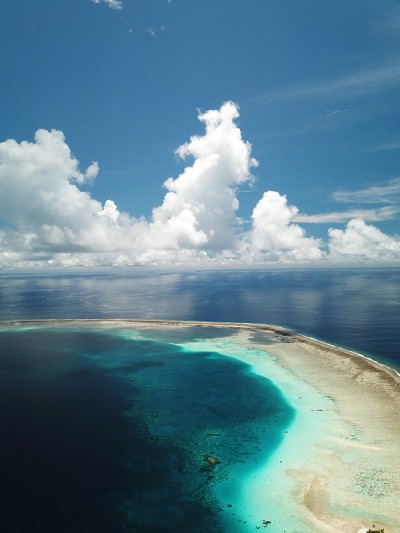 Ant atoll in Pohnpei, Micronesia