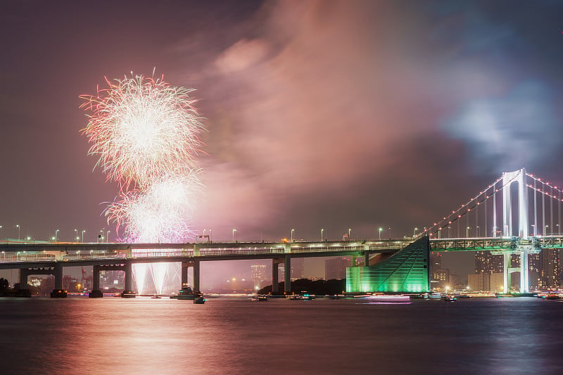 东京湾烟花