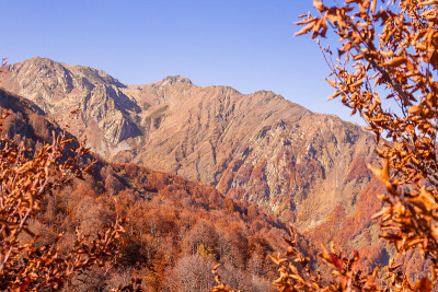克拉斯诺达尔高加索山脉的山峰