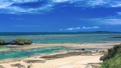 日本冲绳县Iriomote岛的夏日美景