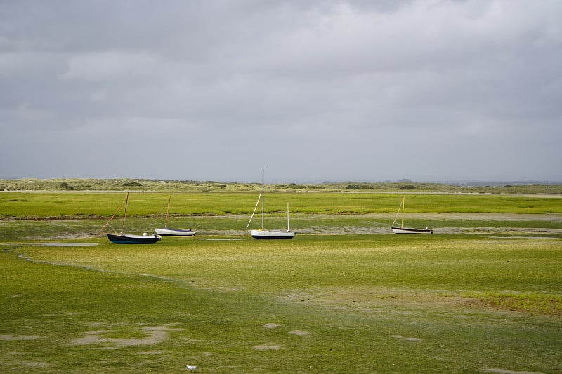 俯瞰海岸平原