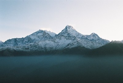 从潘山拍摄的安纳普尔纳山2号照片(135张照片扫描)