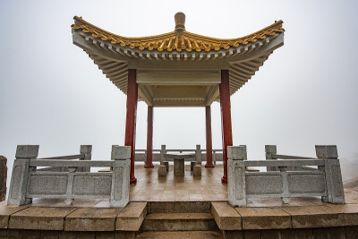 宝塔形状的瞭望台，青岛，中国
