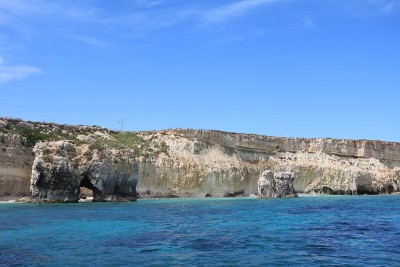 锡拉丘兹海岸从地中海，意大利西西里岛