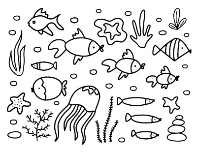 海洋海洋生物集