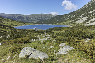 鱼湖景观(Ribni Ezera)，瑞拉山