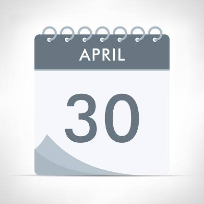 4月30日-日历图标