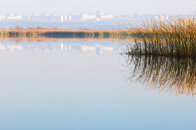 河冬天