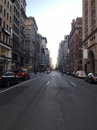 纽约的街道