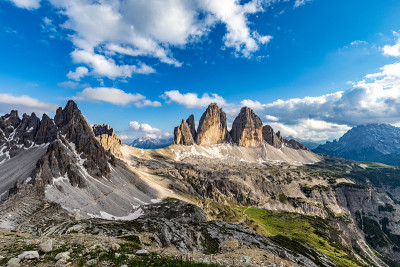 Dreizinnenpanorama